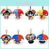 The Amazing Digital Circus Plush Keychain With Soft Pp Cotton For Kids And Teens
