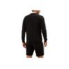 Puma Solid Color Letter Fitted Long Sleeve Sweatshirt Men Tops Black 84723101