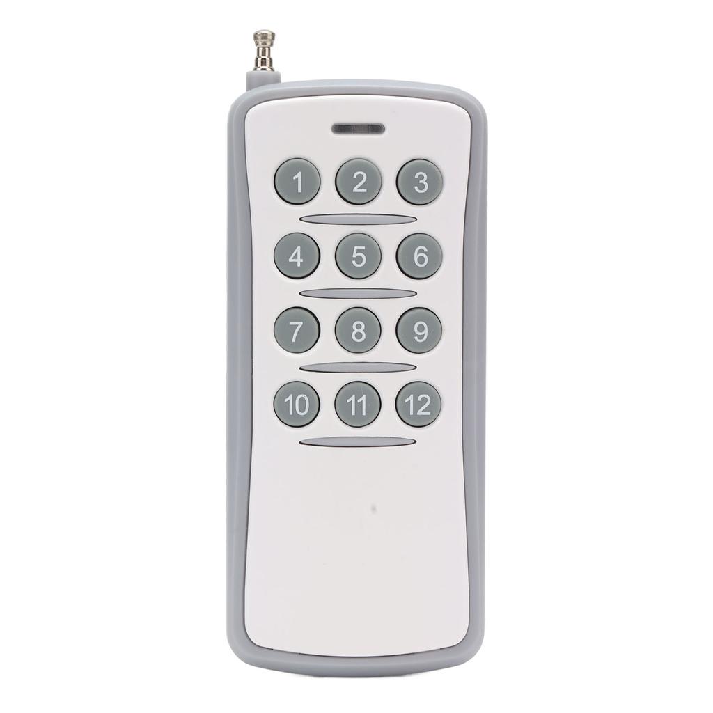 DC12V 433MHz Wireless Remote Control 12 Buttons Long Distance Transmitter Receiver for LED Light
