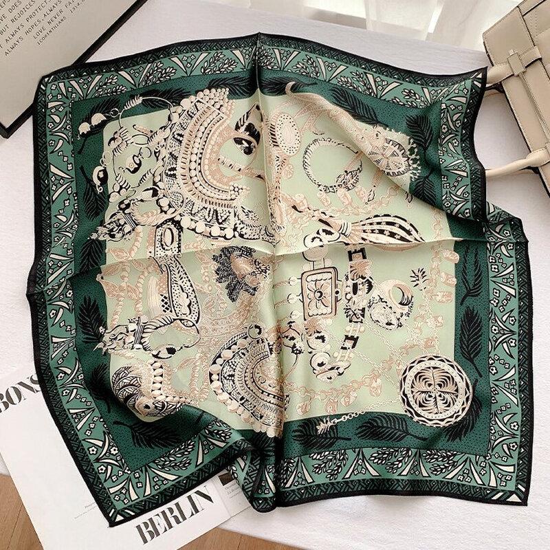 Элегантный шелковый квадратный платок Changbaosen