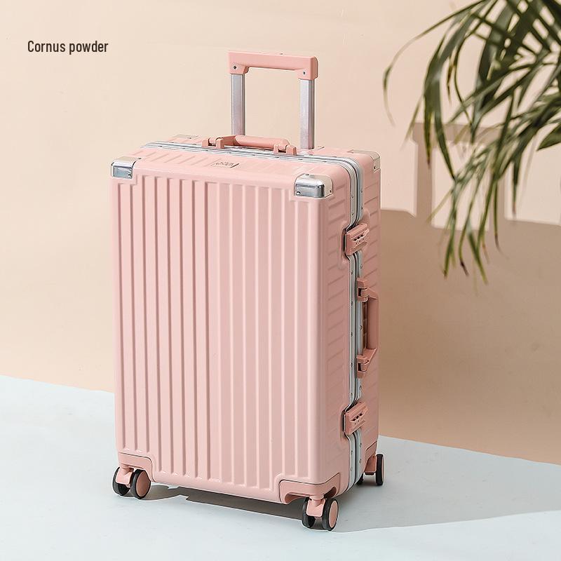 24-Inch Multifunctional Suitcase with Universal Wheels and New Lock System