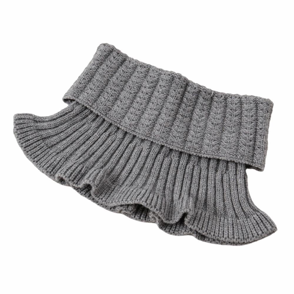 Solid Turtleneck Dickey Collar Pullover Faux Sweater Collar New Knitted Neck Warmer Daily Layering