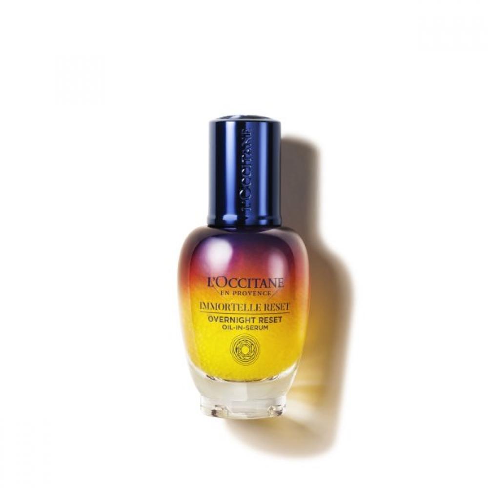 L Occitane immorteLLe Overnight Reset oiL In Serum 30mL Single option