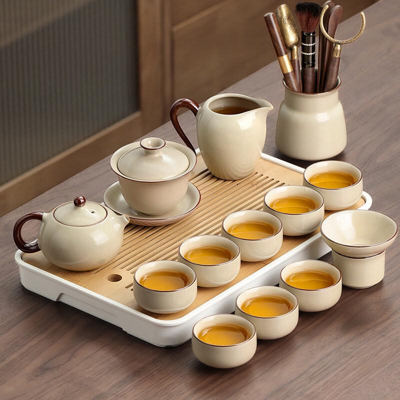 Ru Kiln Ceramic Gongfu Tea Set