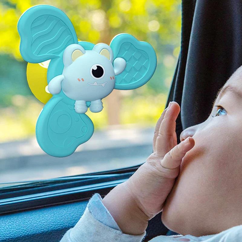 Baby Badespielzeug Lustiges Baden Sucker Spinner Saugnapf Cartoon Rasseln Zappeln Lernspielzeug Für Kinder Jungen Geschenk