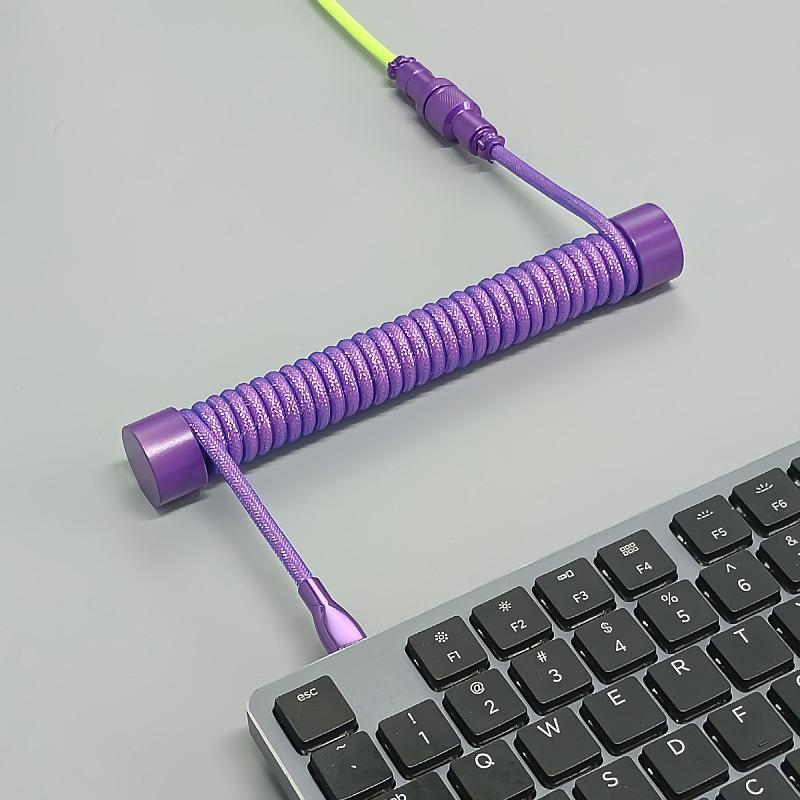 Gewickeltes Tastaturkabel Schutzstab Gewickeltes Tastaturkabel Gewichtsstab Haspel Stick Kabelorganisator