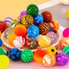 Rubber Bouncy Balls Kids Toys For Vending Machines Mixed Pattern Balle Rebondissante 32MM Party Favors Birthday Gifts