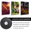 Akustikgitarre Schalllochabdeckung Luftbefeuchter Hygrometer Gitarren-Luftbefeuchter Gitarren-Dämpfer Feedback-Unterdrücker Schalllochabdeckung Gitarrenzubehör für Folk-Gitarre