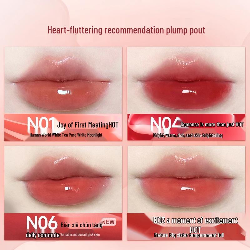 UNNY Moisturizing Lip Essence: Honey-Infused, Water-Light Lipstick for Reduced Lip Lines.