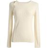 Elegant Women's Slim Fit Round Neck Long Sleeve Knit Pullover