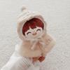 Replacement 10cm Cotton Doll Clothes Plush Cloak Doll Plush Shawl Clothes  Doll Accessories