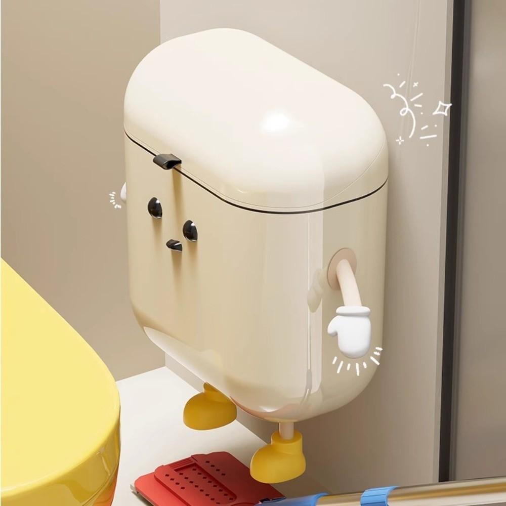 9L/12L Litter Bins Cartoon Wastebasket Cute Recycle Bin  Bathroom