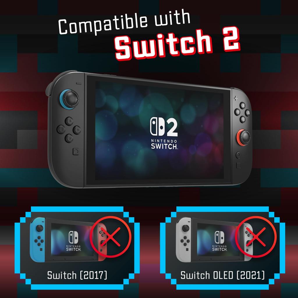 Dock de Carregamento Fosmon Switch 2 para Nintendo Switch 2 com Carregamento Rápido Magnético Simultâneo RGB e Cabo Incluído Suporte para Joy-Con, Carregamento 4 em 1,