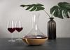 Officially imported vacu vin swirling carafe (crystal glass) with rotating cork base
