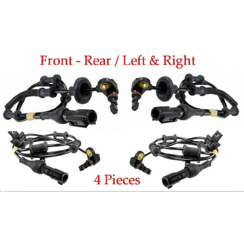 4 x ABS Wheel Speed Sensor  Front Rear Left & Right Fits:Expedition Navigator