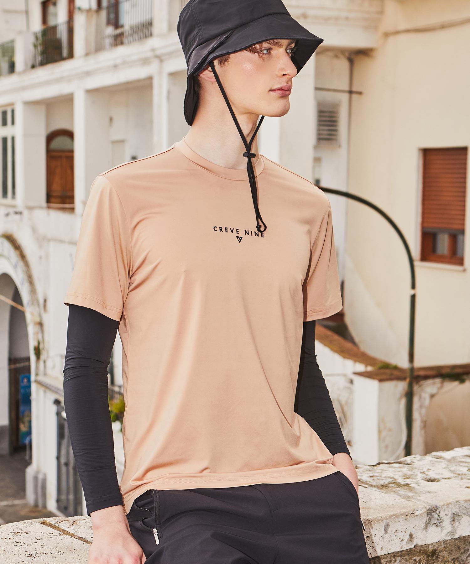 Крив Найн Охлаждающий Многослойный Короткий Рукав Круглый Bg Beige/M(95)