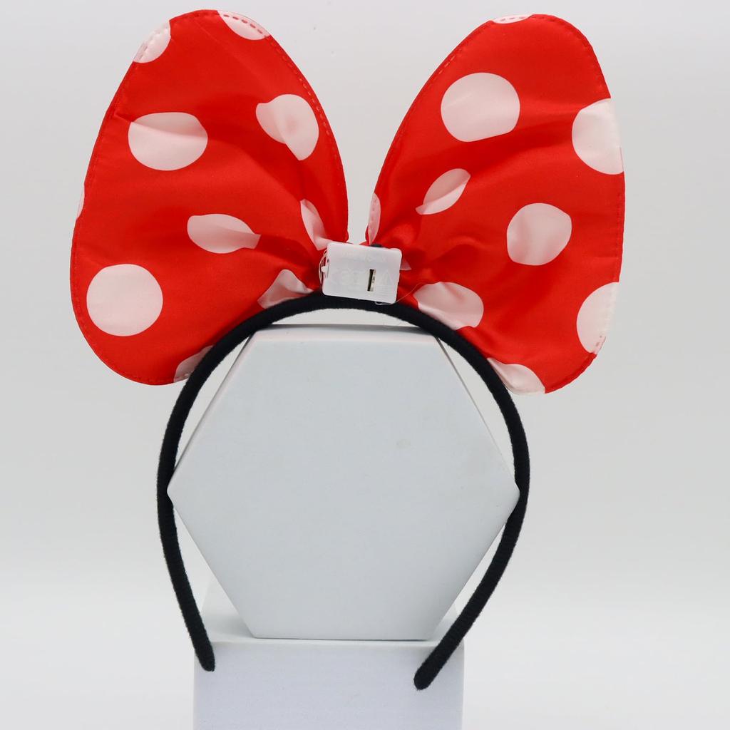 Tatsuya Big Ribbon Requires 3 LR44 button cell batteries x 12 6 Toy [Shiny Headband] (built-in) (6 pink, red) [Christmas/New