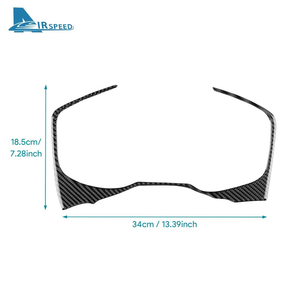 Carbon Fiber Style Dashboard Trim for Toyota RAV4 XA50 2019-2025 LHD RHD Speedometer Frame Cover
