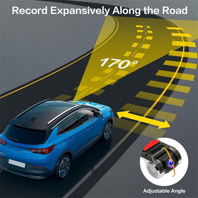 Mini Car Dvr Camera Dashcam For Android Usb Video Registrator G-Sensor Night Vision With Adas G-Sensor Night Vision