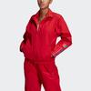 Adidas Originals Tracktop Stand Collar Casual Running Jacket Women Jackets Light-Crimson GD2237