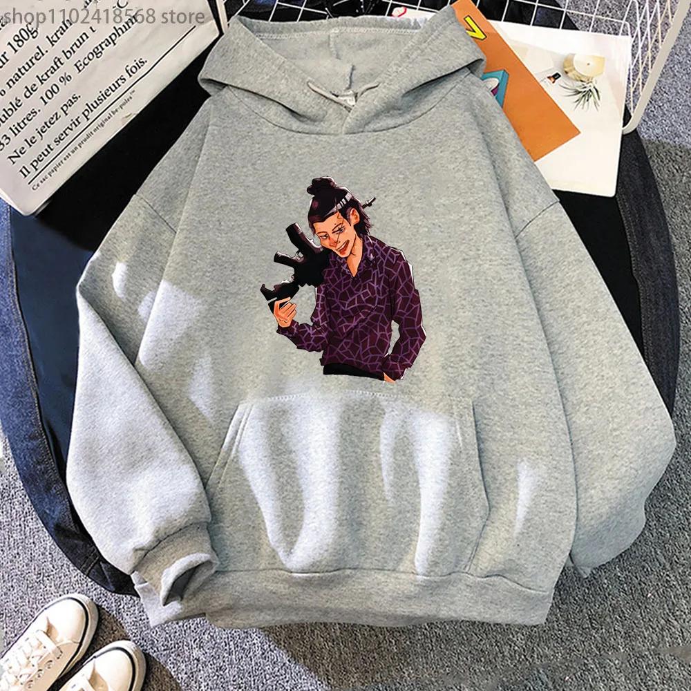 Chishiya potisk Mikina Anime Alice In Borderland Mikina Jarní/Podzimní Zimní Oblečení Muži Y2k Sudadera Ženy