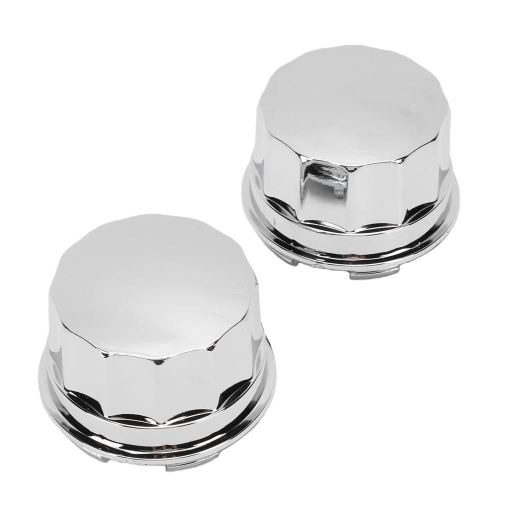 2pcs Wheels Center Hub Cover Cap Electroplating For 8inch 10 Inch 12 Inch 14 Inch Alloy Wheels ATV Quad Bike