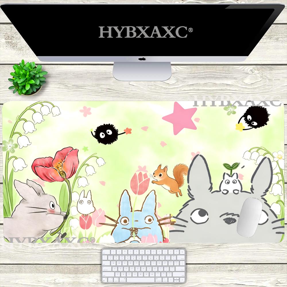 HYBXAXC GGhibli LInspired RRectangular Mouse Pad Cute HD Desk Pad Extended Gaming Keyboard Mats Large Xcm Gamer Mousepad