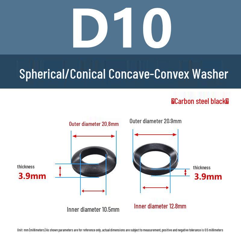 304 Stainless Steel Spherical Tapered Gasket - Concave-Convex Combination