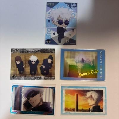 Jujutsu Kaisen Gojo Satoru Complete Goods Set Keychain Badge Card Lot Japan