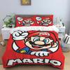 2026 New Super Mario Game-Themed Duvet Covers and Pillowcases – Suitable for Single, Double, Queen, and King Beds