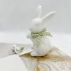 Osterhase Keramikfiguren Feiertagshase Statue Dekoration Osterhase Skulptur Schreibtischornament Für Esstisch Mittelstück