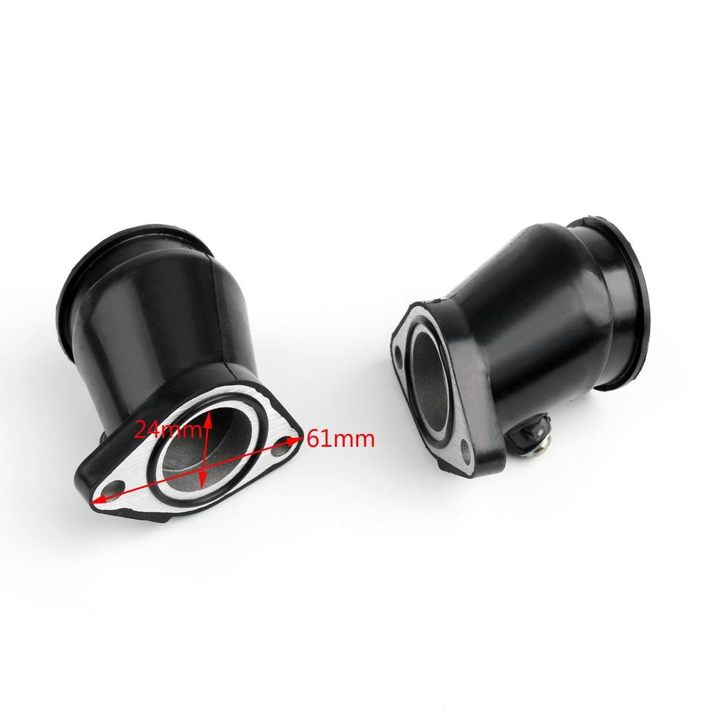 2X Gaźnik Gaźnik Kolektor Dolotowy Gumowy Przewód Dla Honda Rebel Ca250 Cmx250 2003-2011