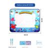 150X100cm  Water Canvas  Drawing Board Repeatedly Doodle Water Painting Carpet Reusable Drawing Mat Kids Toy Gift