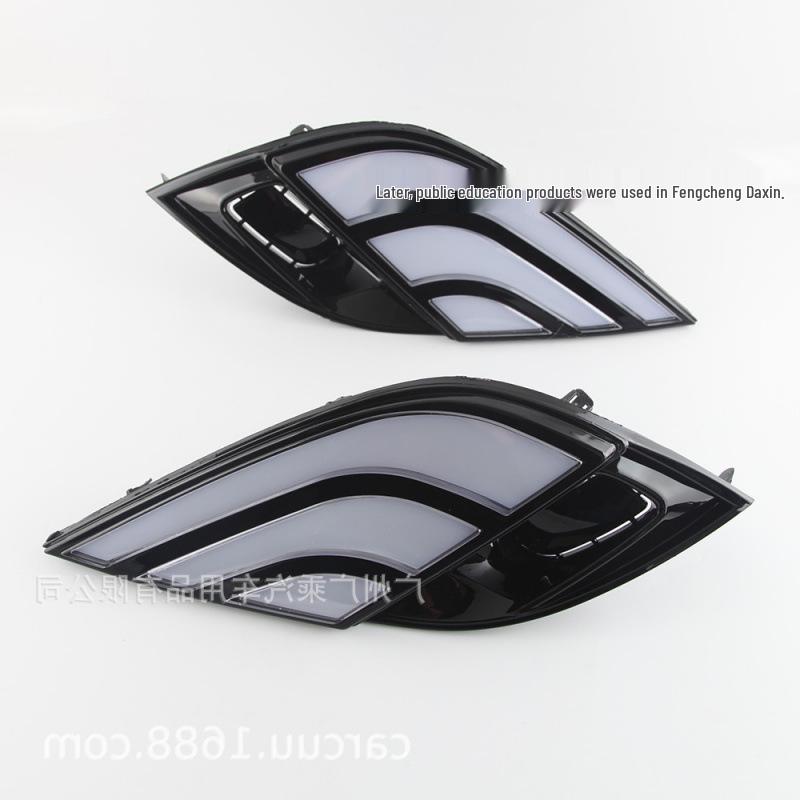 Світлодіодні денні ходові вогні та протитуманні фари для оновлення переднього бампера Camry 18-19