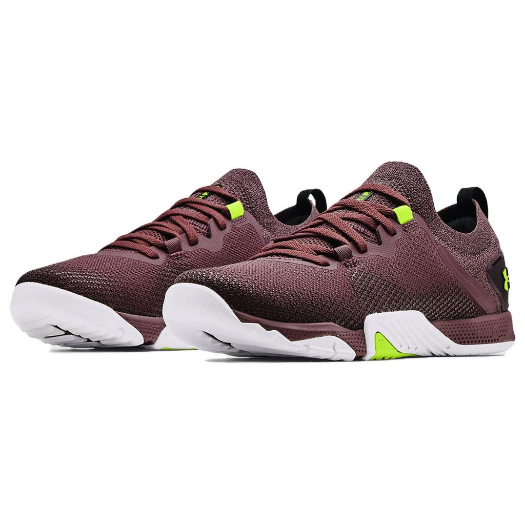 Under Armour TriBase Reign 3 Lightweight Breathable Comfortable Low-Top Training Shoes Women Sneakers Purple 3025125-501