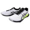 Asics Gel Tactic 12 2E Wide White Gunmetal Volt Men Sneakers 1073A059-101