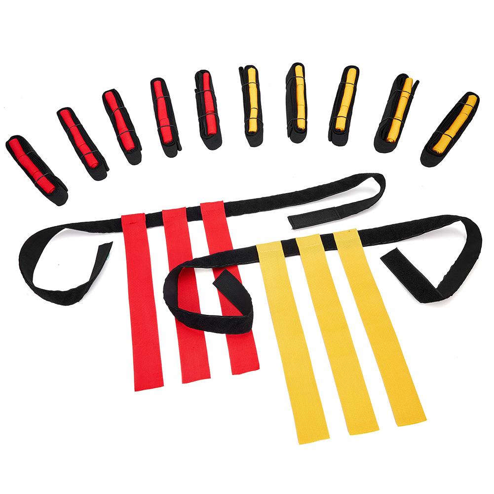 Flag Football Belts 12 Player Flag Of Belts And Flags Football Set For Kids Youth And Grown-ups Outdoor Training Equipment