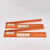 4Pcs Wooden Mahjong Rack with Detachable Magnetic Pusher Scalloped Edge American Mah Jongg Tile Holder Push Ruler Mahjong Accessories