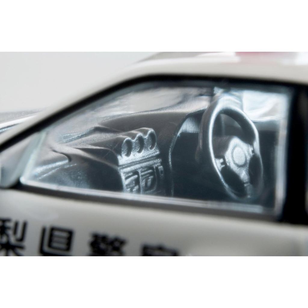 TOMYTEC Tomica Limited Vintage Neo 1/64 LV-N366a Nissan Skyline 2-Door Sport Coupe 25GT TURBO Patrol Car Yamanashi Police Diecast Model