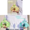 Cartoon Plastic Water Cup With Straw For Kids Outdoor Use Gift For Children