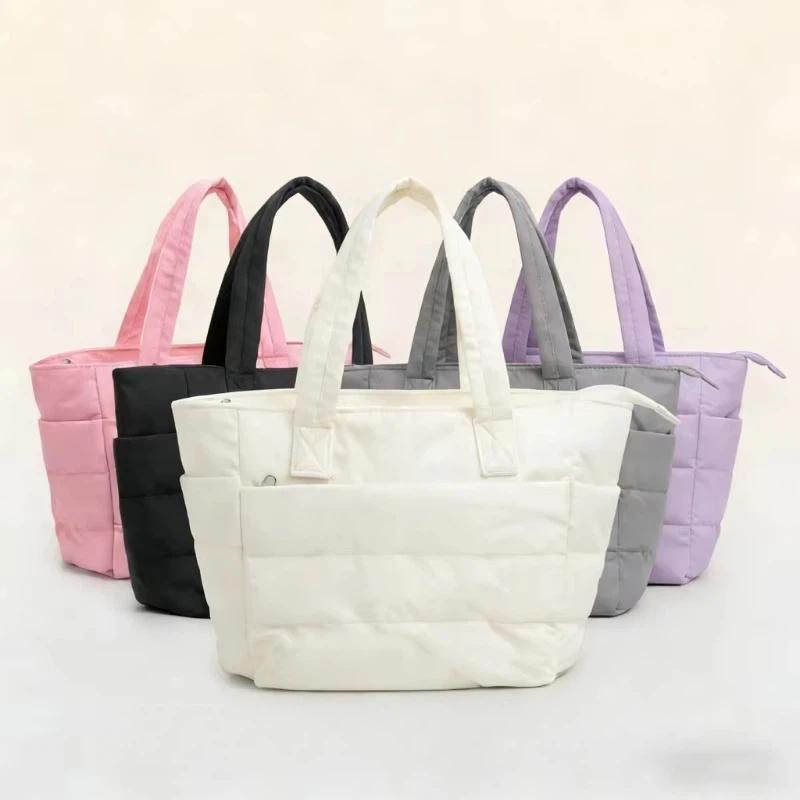 Women'S Handbag Lightweight And Fluffy Suitable For Travel Work Beach Gym And Shopping