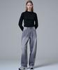 MALOUPE 9148 Balloon Fit Mid-Rise Denim (Grey)