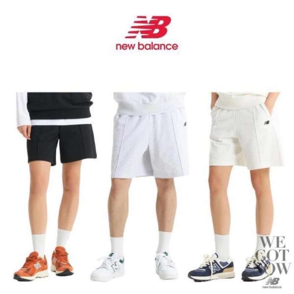 

New Balance Шорты Uni Essential Pin Tuck из 5 частей Nbnve21053 light gray/75(S)