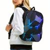 Zaino in Tessuto Oxford ad Alta Capacità con Scomparto per Laptop, Astuccio Integrato e Portapranzo - Leggero Zaino Scolastico