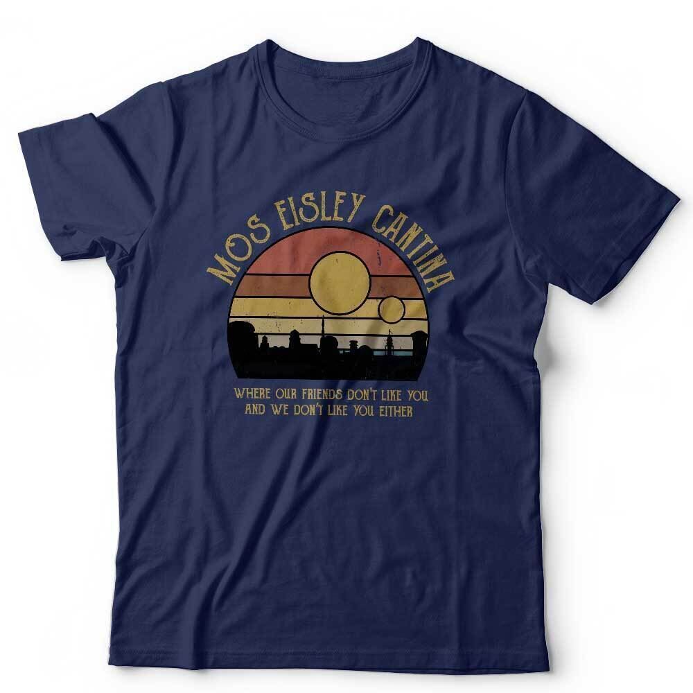 Mos Eisley Tshirt Retro Design Unisex Kids Cantina Vintage Sci Fi Funny Humour S