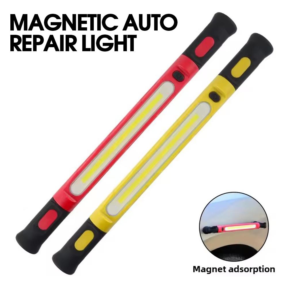 Super Bright Magnetic LED Work Light 5200mAh Rechargeable Battery For Car Repair Under Hood Camping Outdoor Emergency Light Q5G1