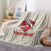 Custom Name 1.FC Köln Flannel Blanket, High quality Comfortable for All Seasons, Home Decor, Warmth and Comfort