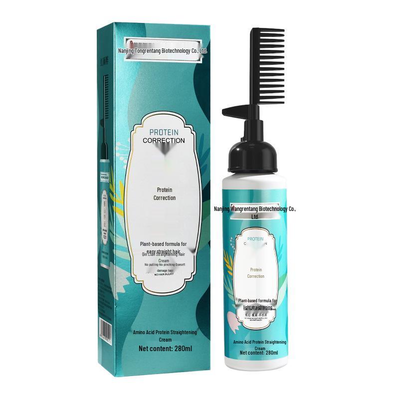 Natural Anti-Frizz Hair Straightening Lotion