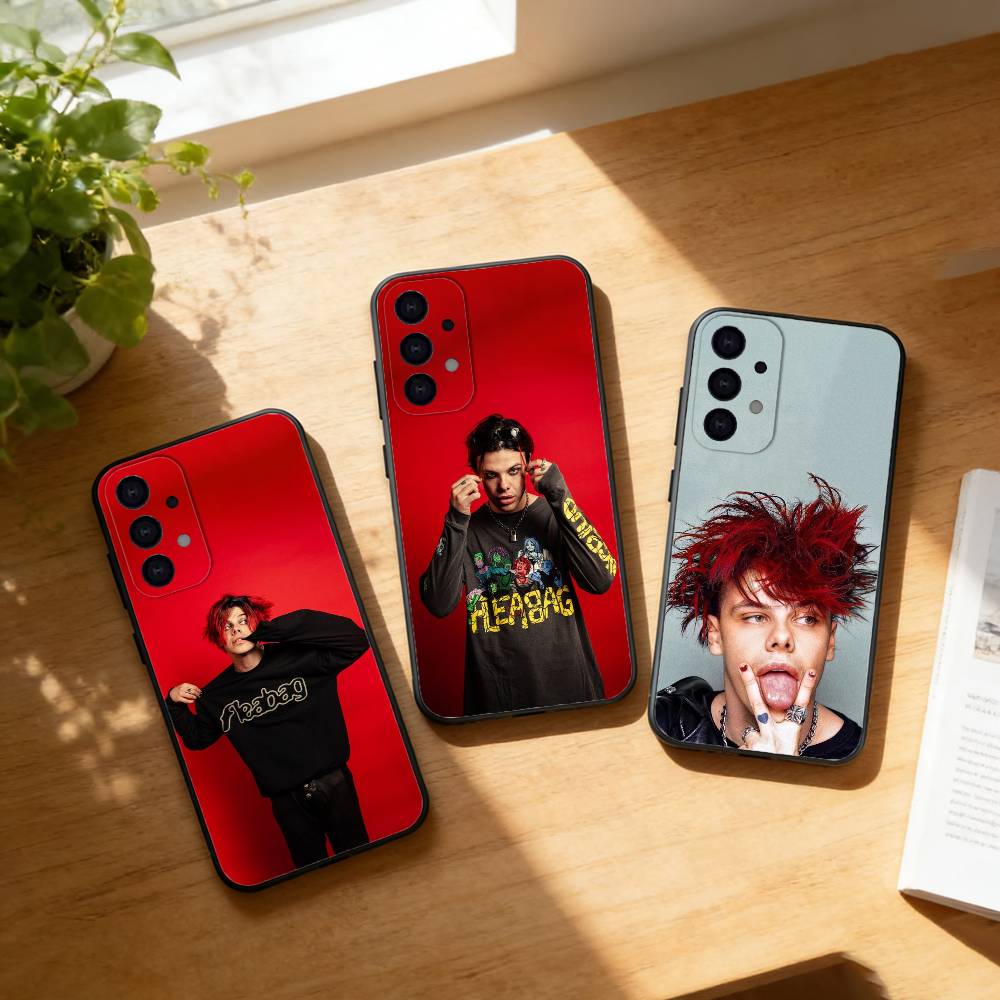 Singer Y-Yungblud YB Phone Case For Samsung S25,S24,S21,S22,S23,S30,Ultra,S20,Plus,Fe,Lite Black Shell