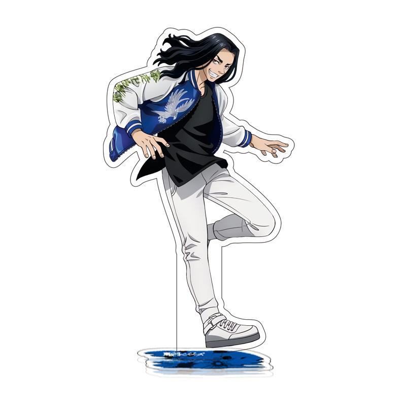 

Acrylic Standing Brand Animation Tokyo Swastika Avenger, Sano Manjiro, Comic-Con Ornament Small Gift 15CM*3PCS